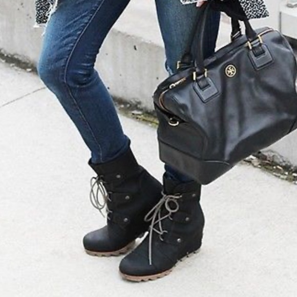 Arctic Wedge Ii Black Sorel Boots 